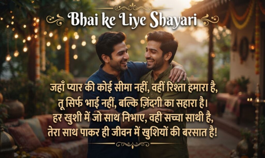 Bhai ke Liye Shayari