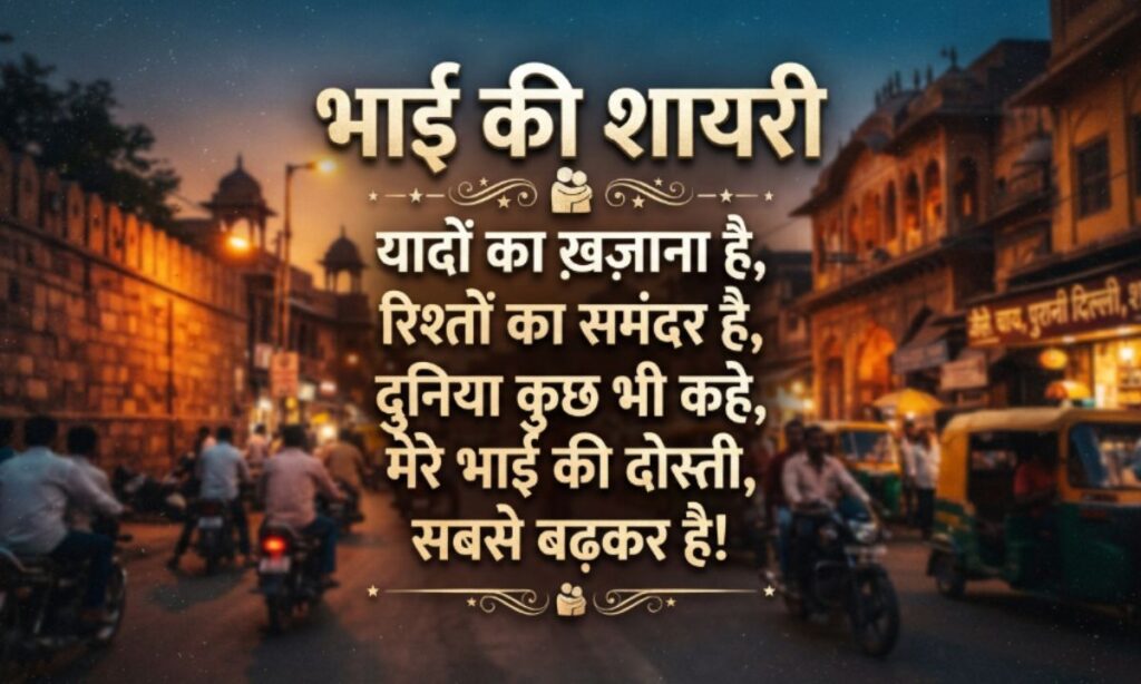Bhai ki Shayari