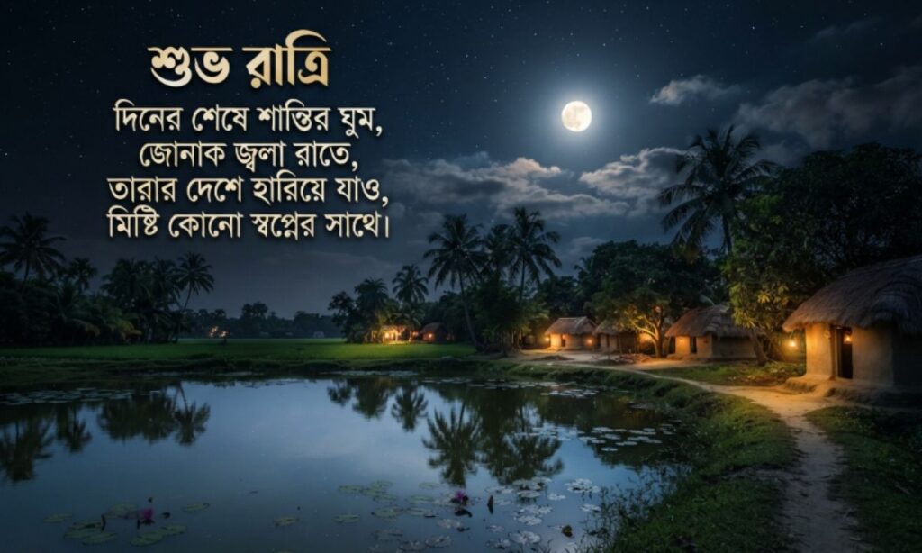 Good night bangla shayari_