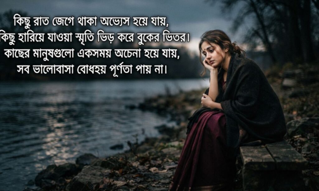 Sad Shayari Bangla Bengali Shayari
