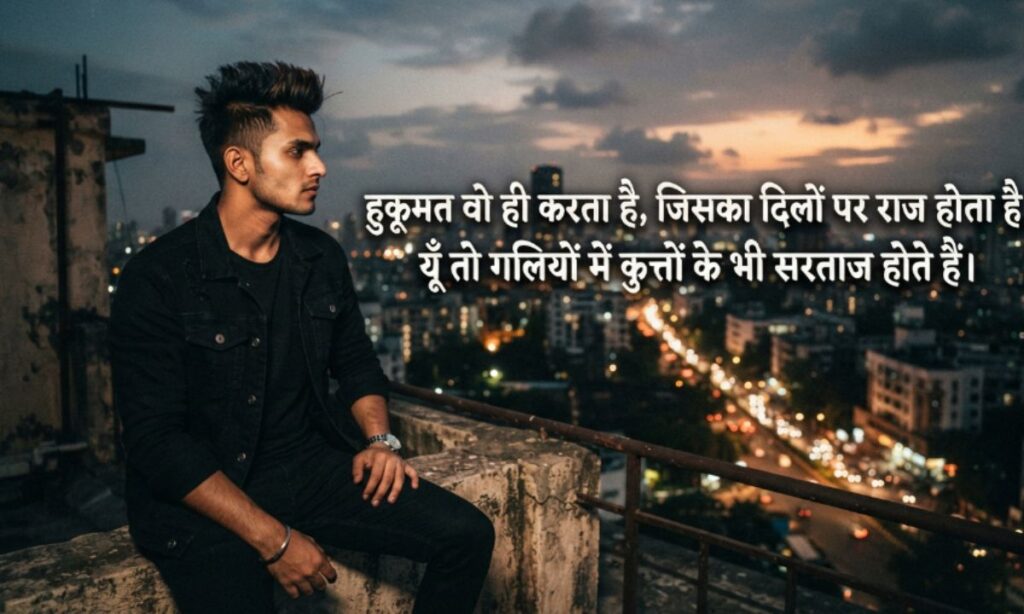 2 लाइन शायरी हिंदी Attitude