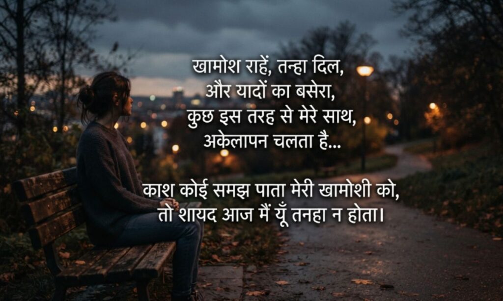 Akelapan Shayari Hindi