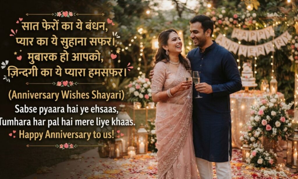Anniversary Wishes Shayari