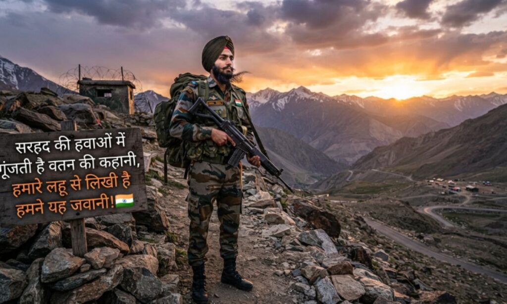 Army Shayari Hindi