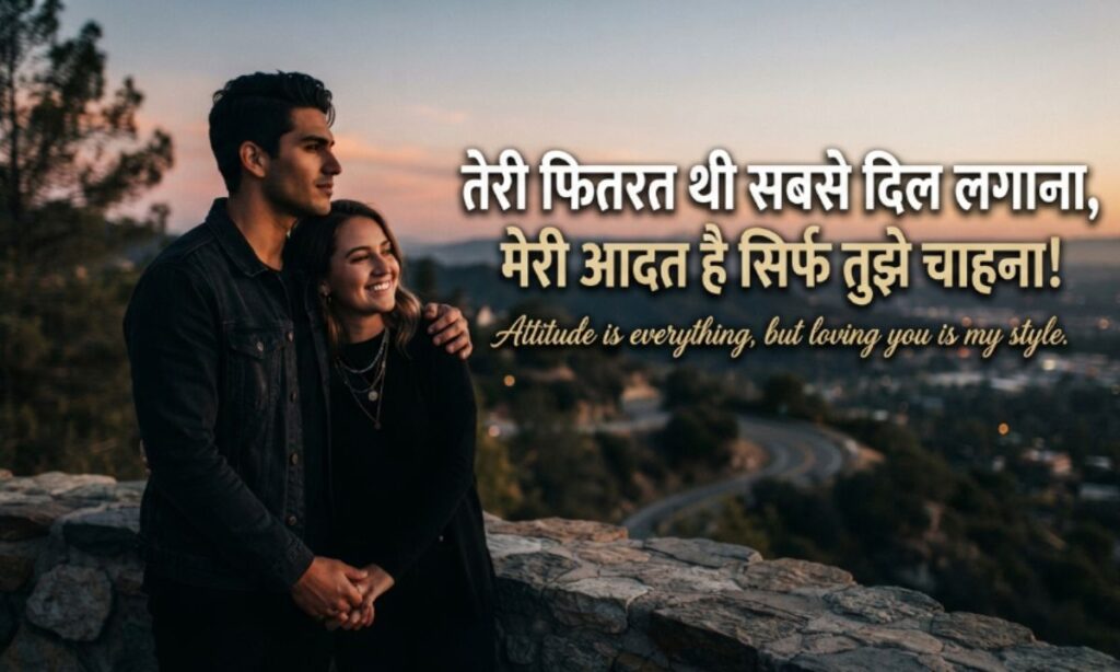 Attitude Love Shayari