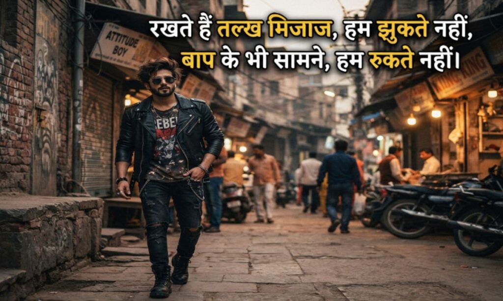 Attitude Shayari 2 Line