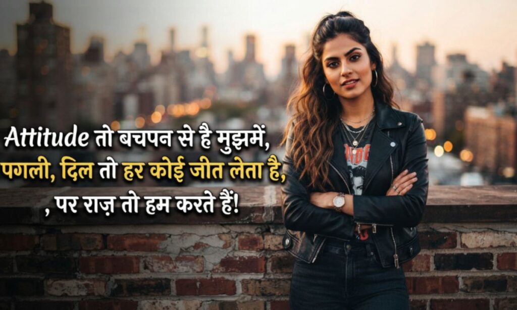 Attitude Shayari 2 Line for Girls