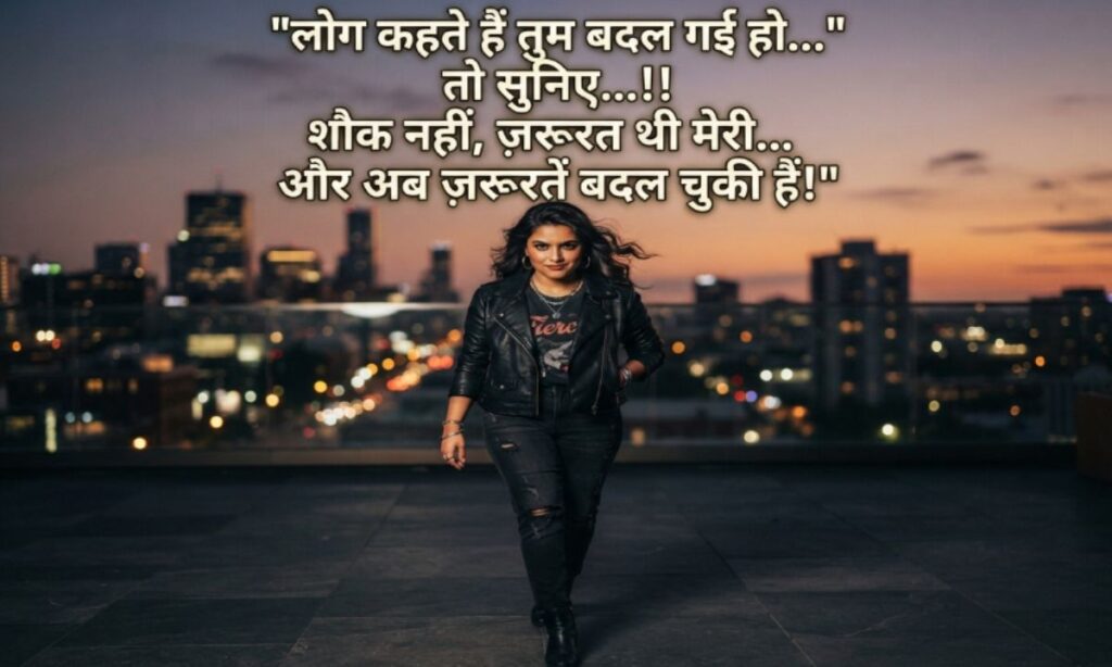 Attitude Shayari Girls
