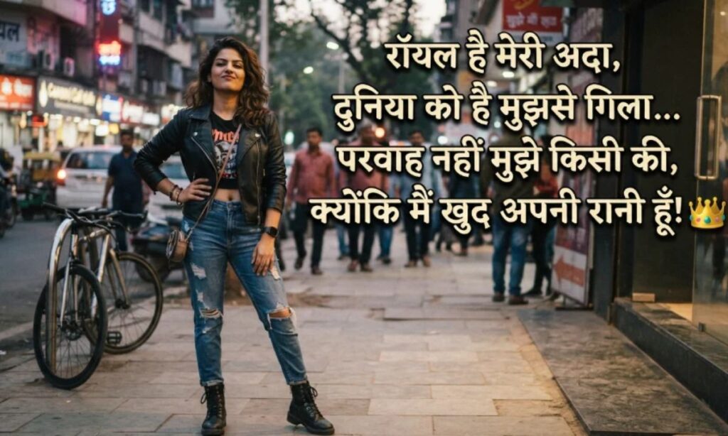 Attitude Shayari For Girls