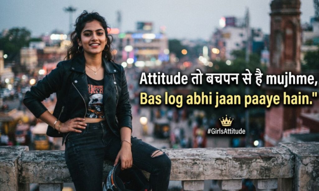Attitude Shayari for Girls in Hindi