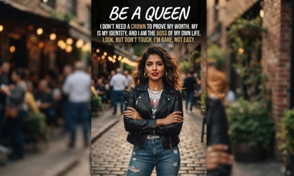 Attitude shayari for girls english
