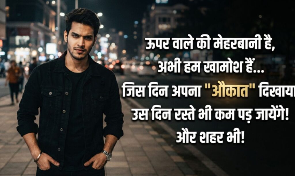 Aukat Attitude Shayari