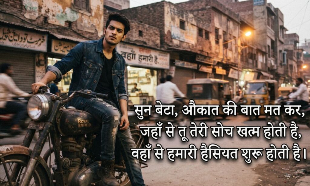 Aukat Shayari in Hindi