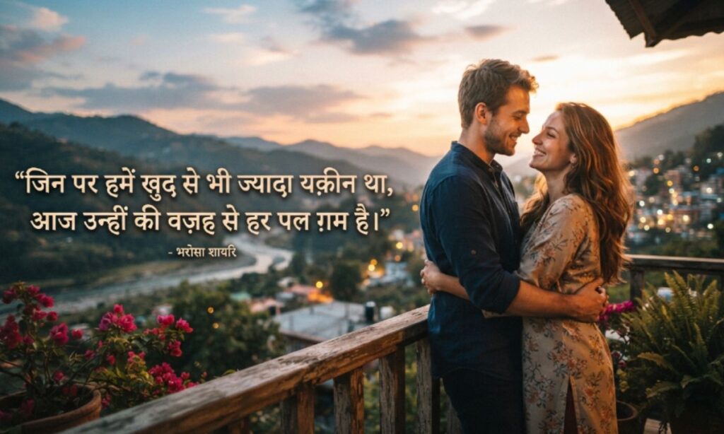 BHAROSA SHAYARI 2 LINES