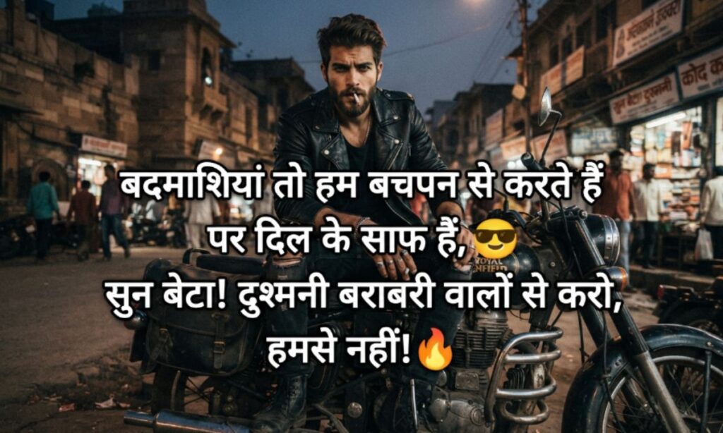 Badmash Shayari Hindi