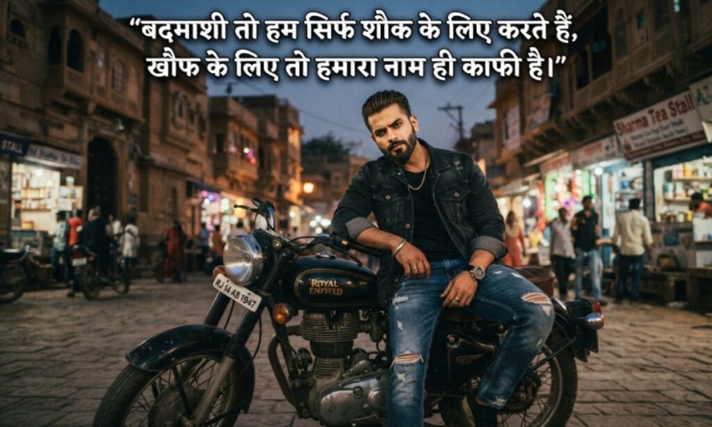 Badmash Shayari In Hindi