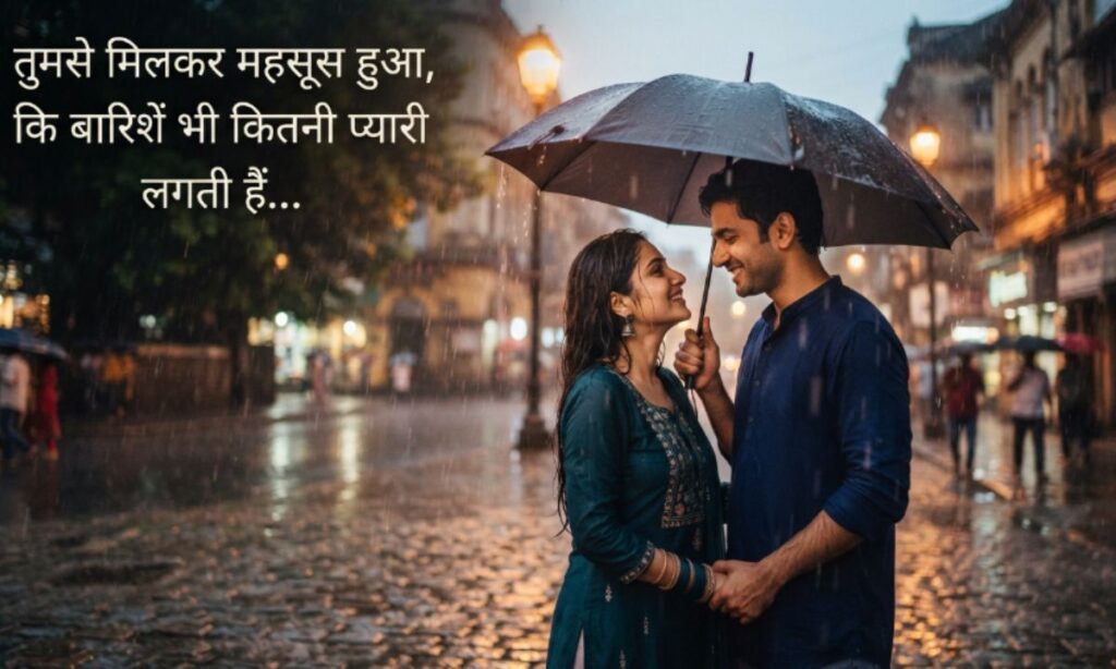 Barish Romantic Shayari
