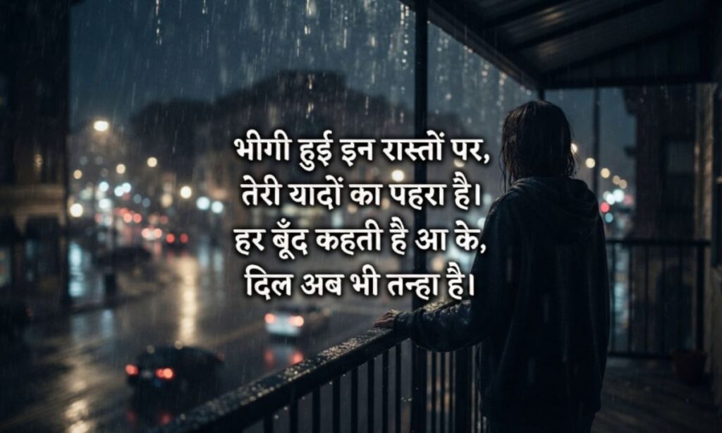 Barish Sad Shayari
