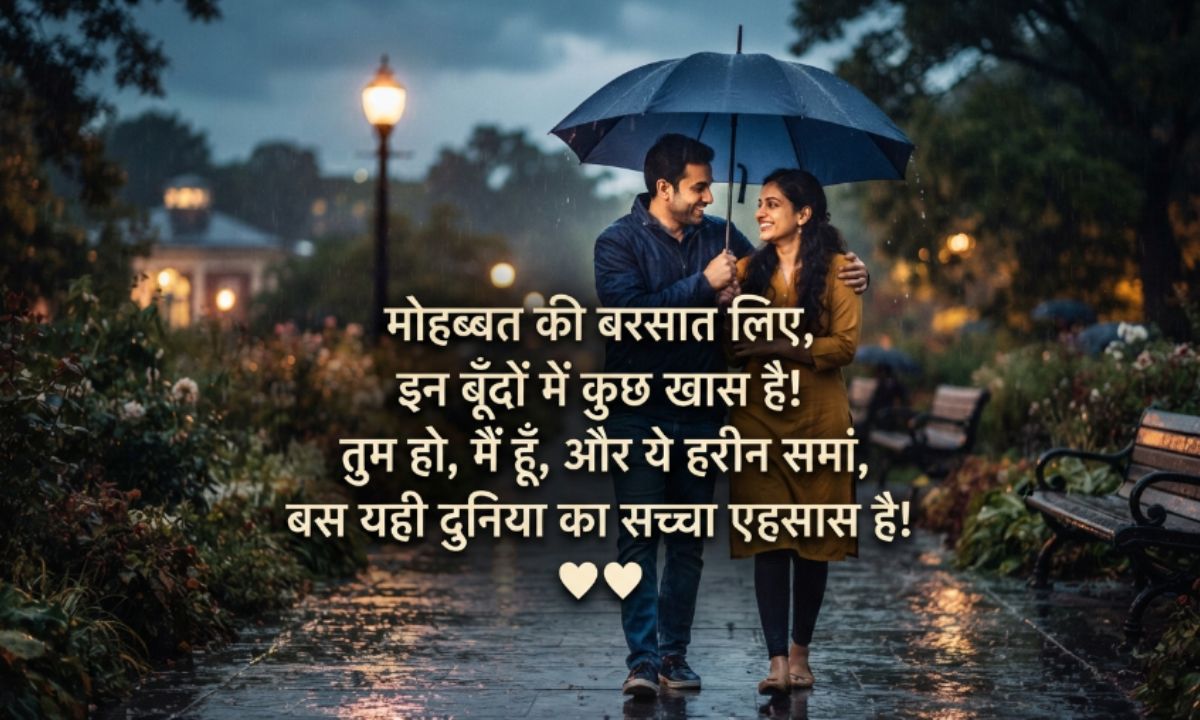 Barish Shayari in Hindi