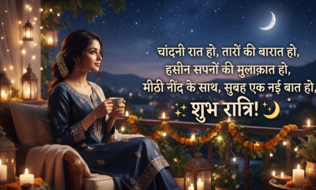 Beautiful good night shayari