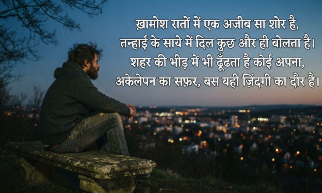 Best Akelapan Shayari on Life