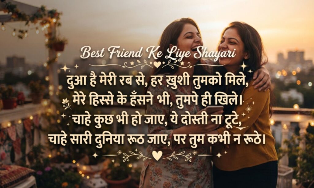 Best Friend Sad Shayari