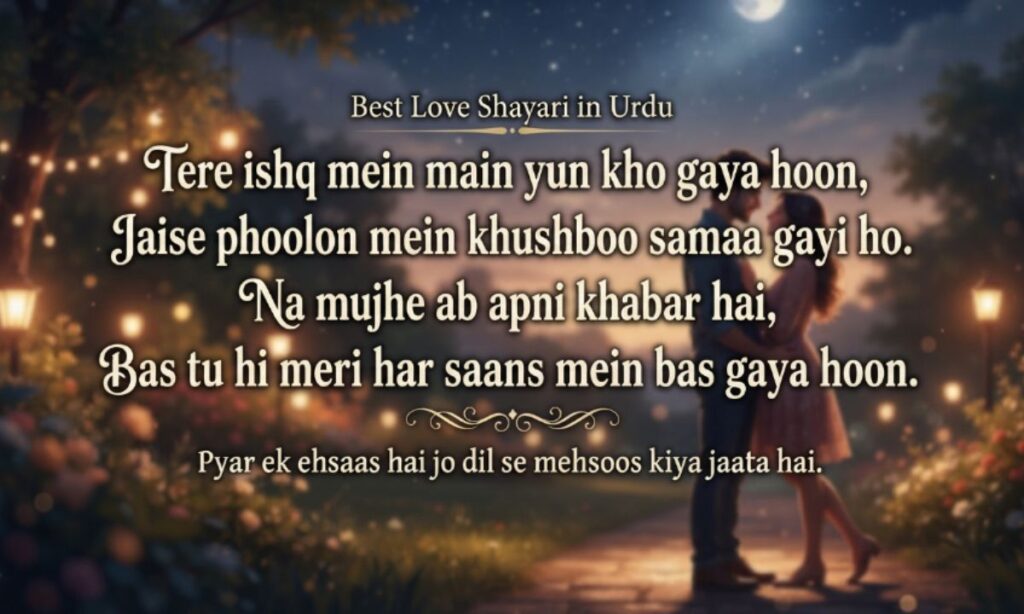 Best Love Shayari in Urdu