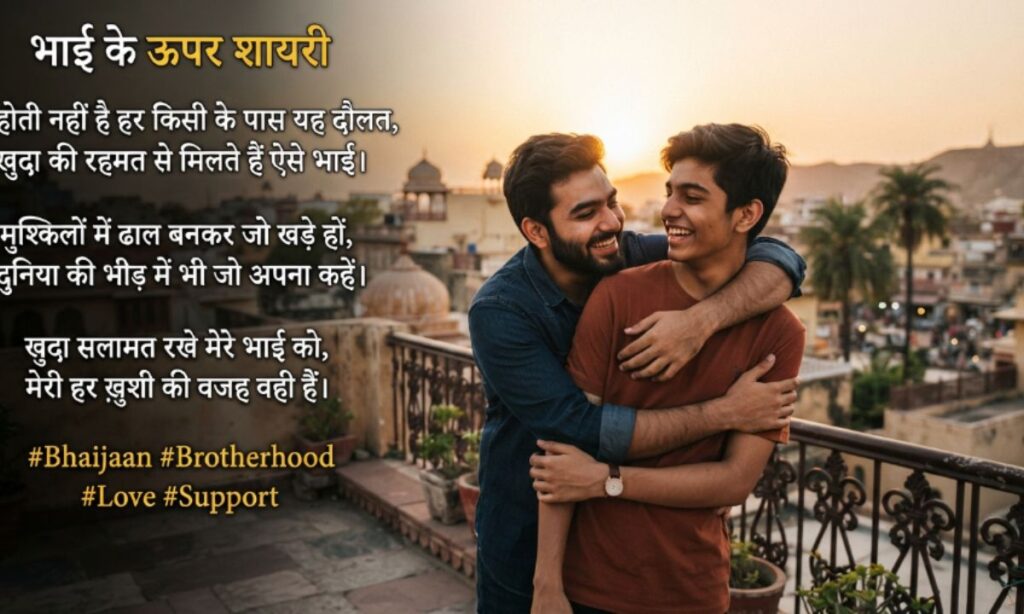 Bhai ke Upar Shayari