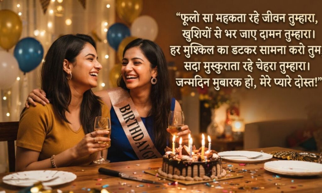 Birthday shayari for friend