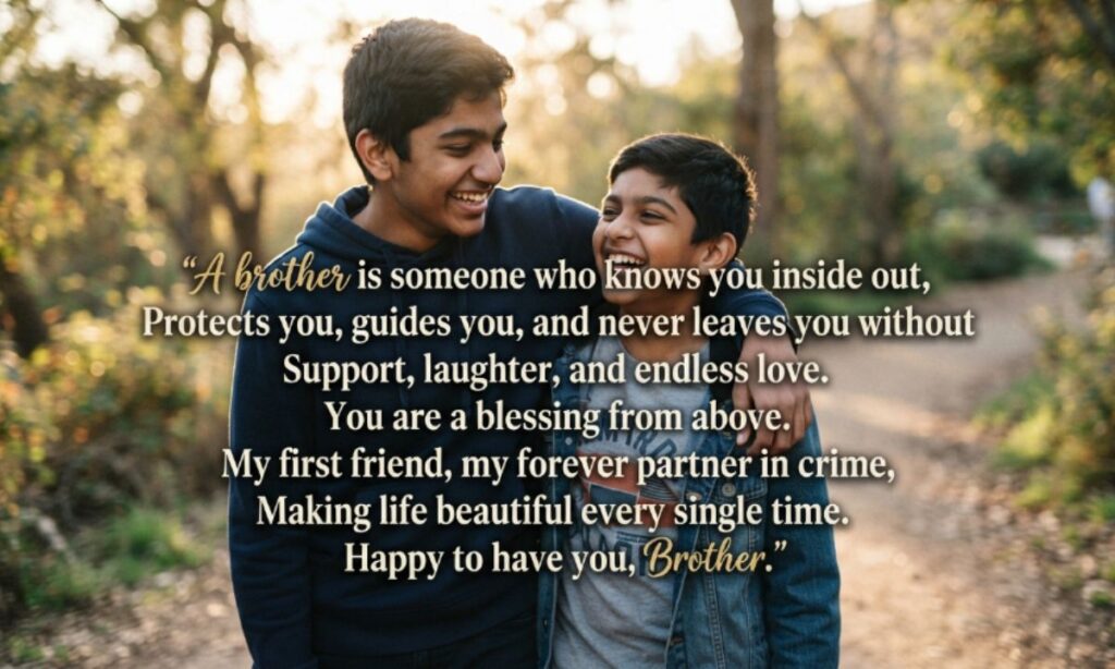 Brother Shayari in English