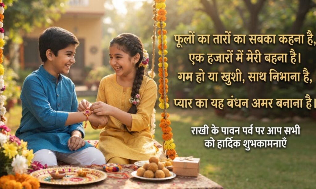 Brother and Sister Shayari in Hindi