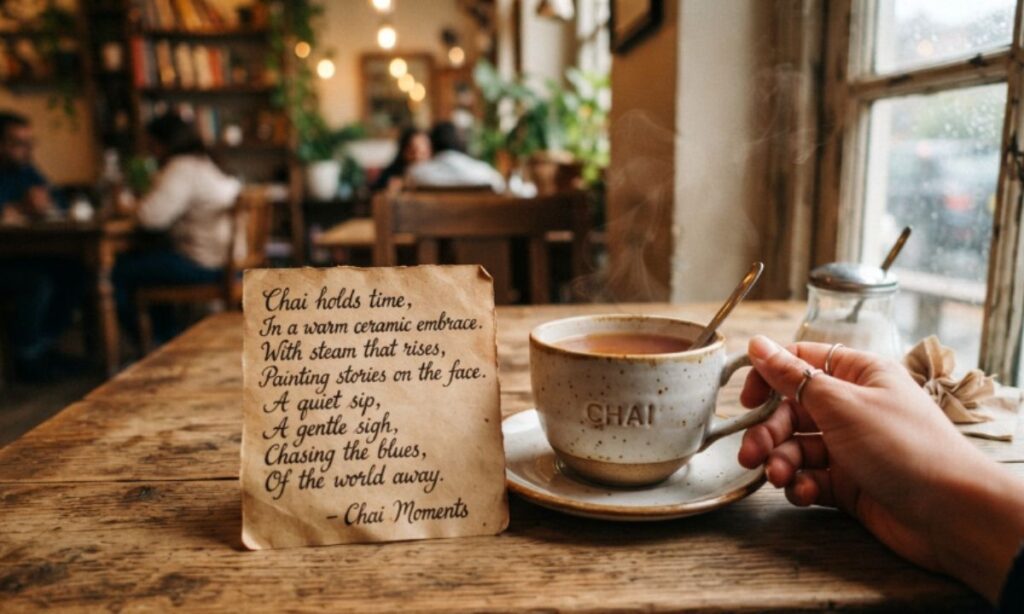 Chai Shayari in English