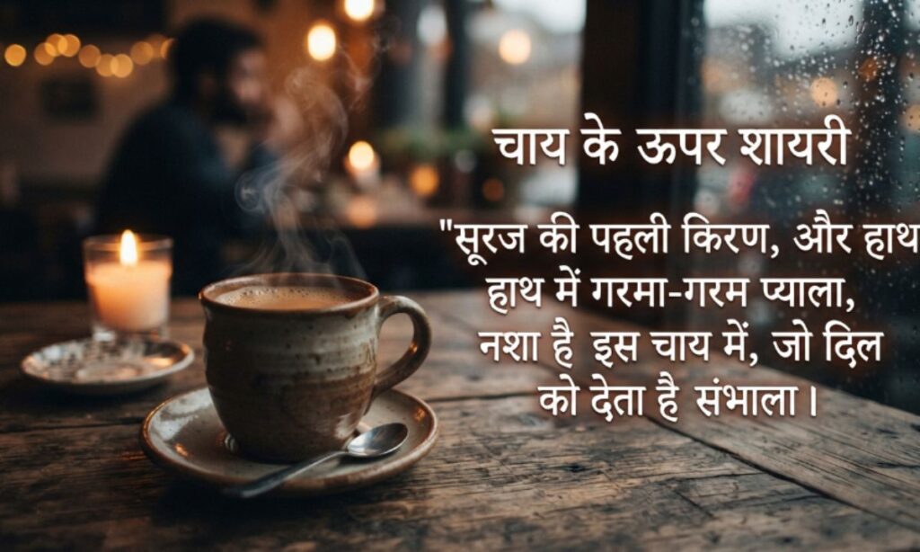 Chai ke Upar Shayari