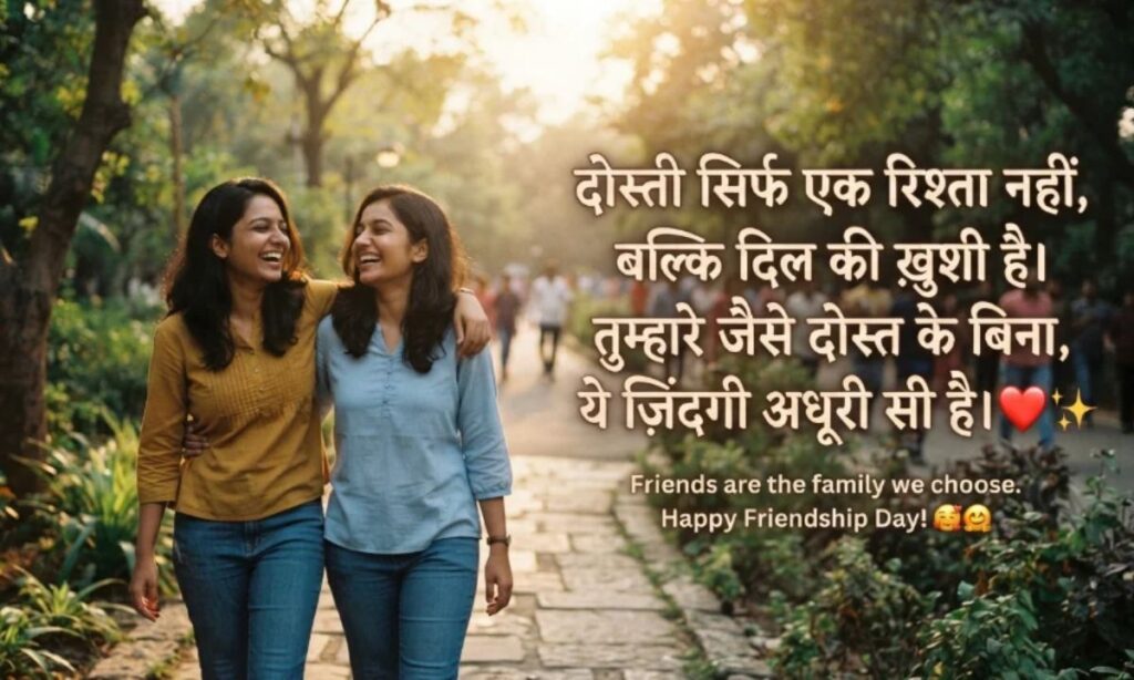 Cute friendship quotes for facebook status in hindi