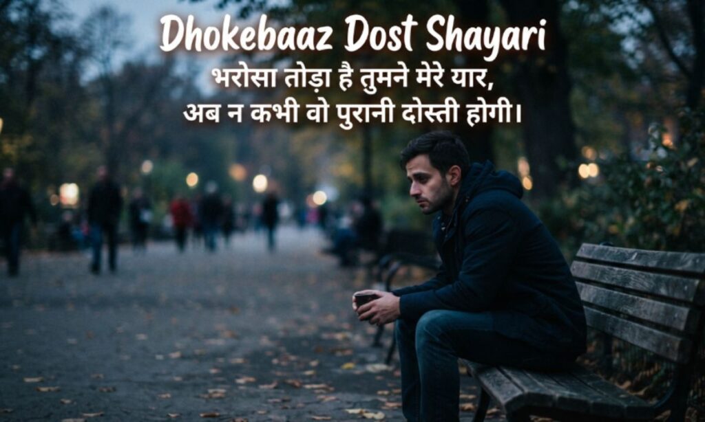 Dhokebaaz Dost Shayari in English