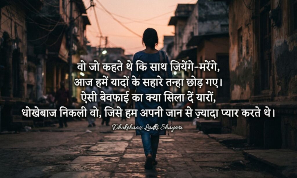 Dhokebaaz Ladki Shayari