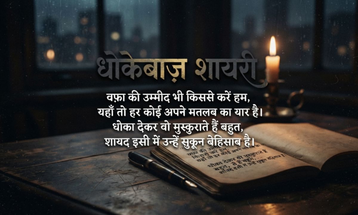 Dhokebaaz Shayari Hindi