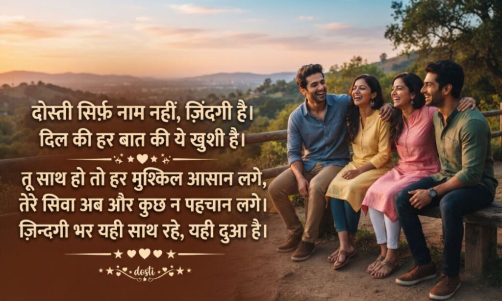 Dosti Shayari in Hindi
