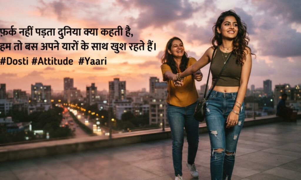 Dosti shayari in hindi attitude download for girl