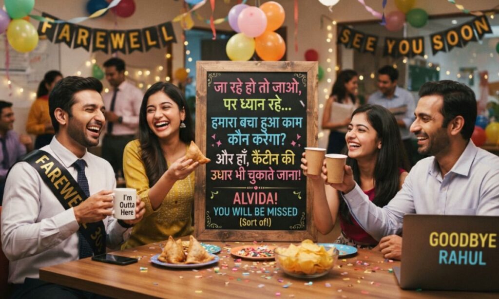 FUNNY FAREWELL SHAYARI IN HINDI