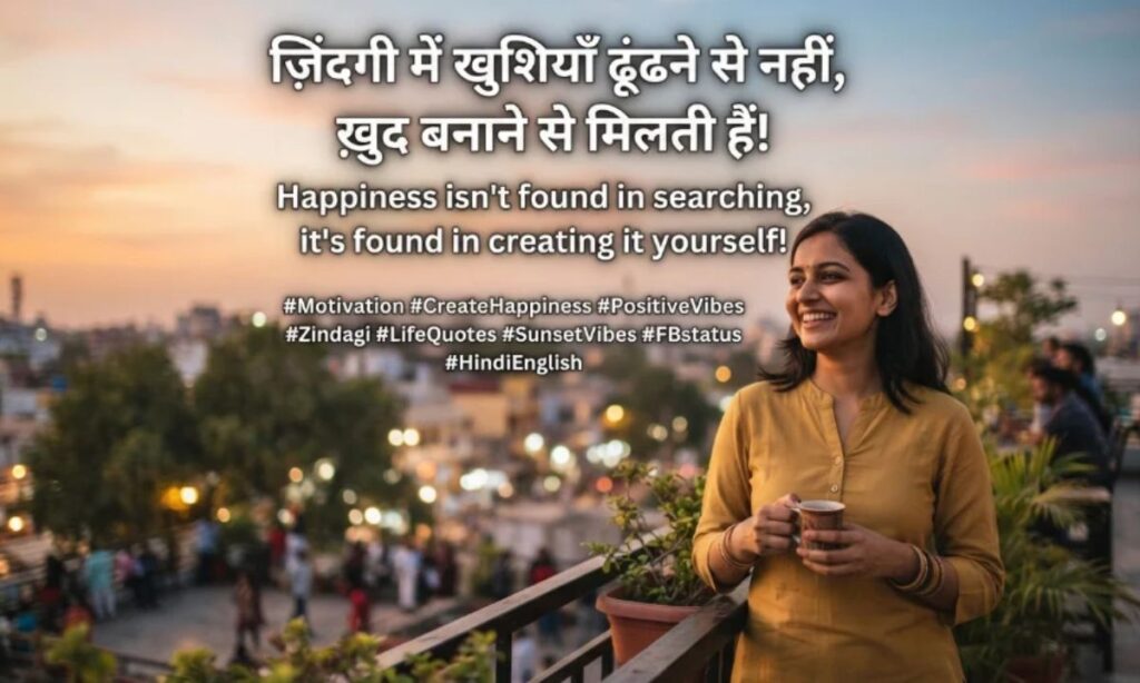 Facebook status in hindi english