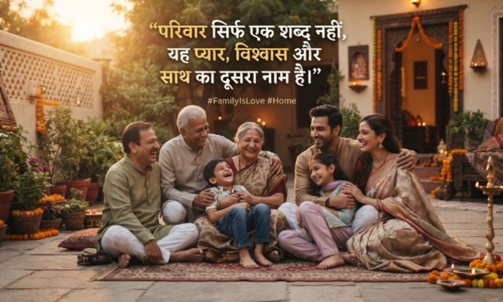 Family Quotes in Hindi