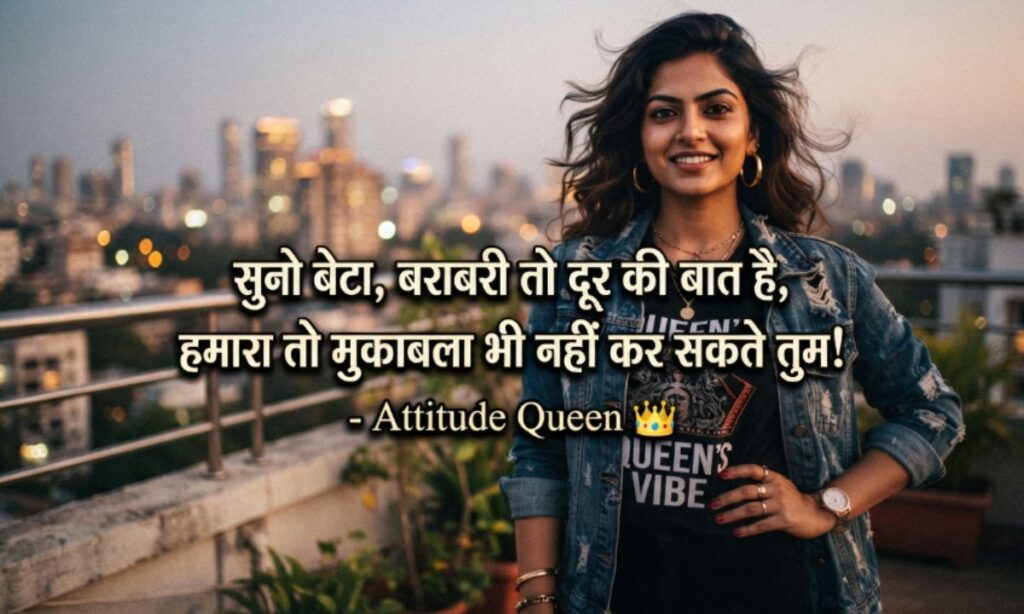 Female Attitude Shayari