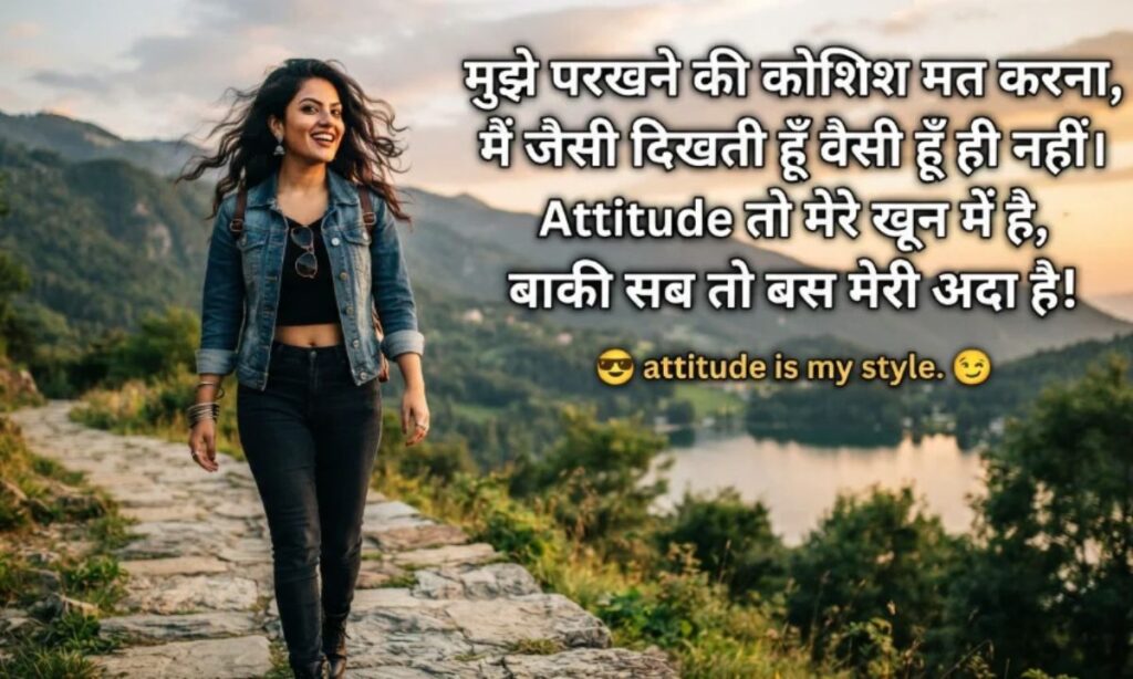 Girl Attitude Shayari