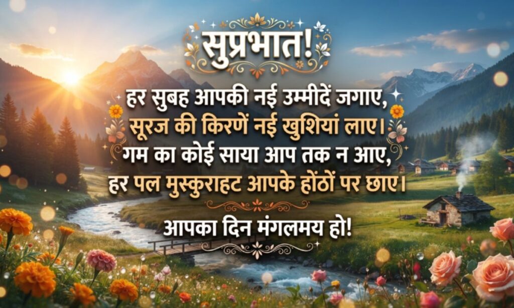 Good Morning Images in Hindi Shayari
