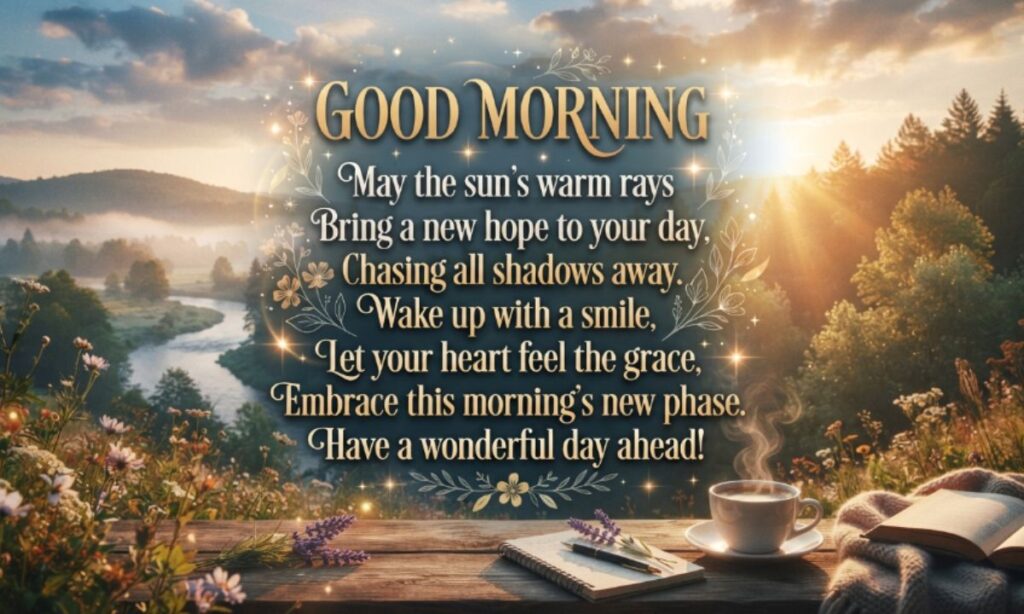 Good Morning Shayari in English