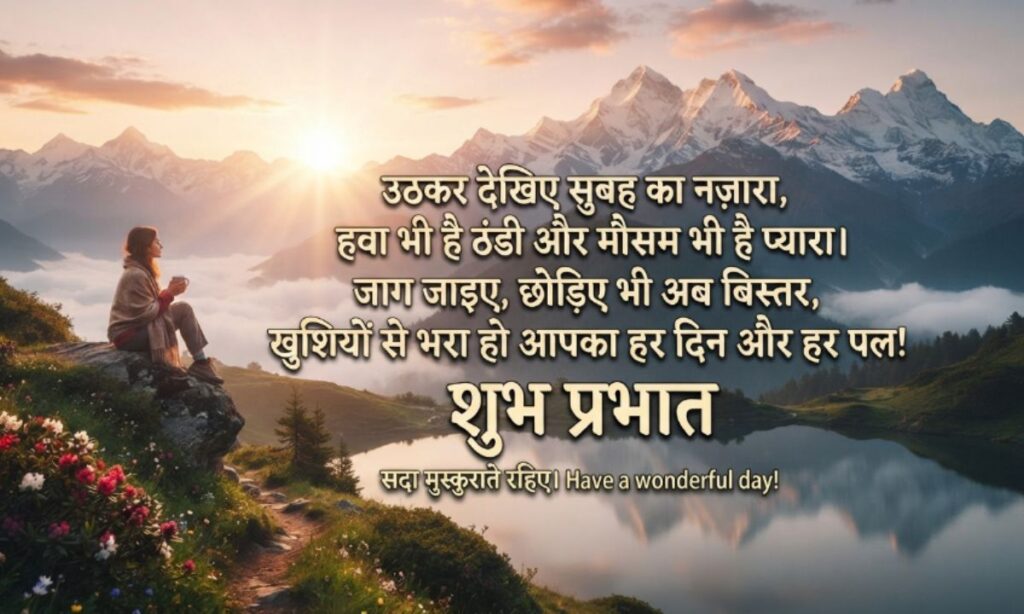 Good Morning Shayari Image