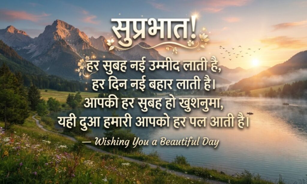 Good Morning ki Shayari