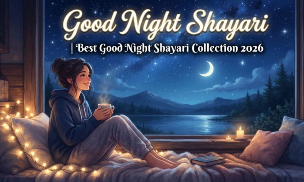 Good Night Shayari | Best शुभ रात्रि शायरी Collection 2026