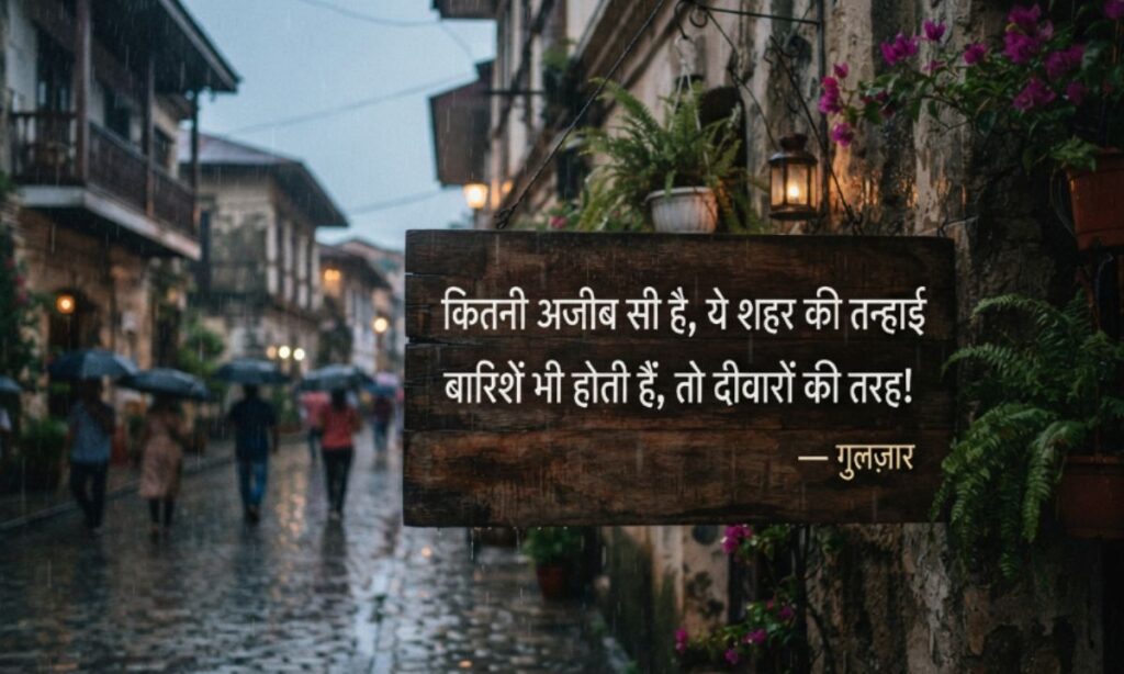 Gulzar Barish Shayari